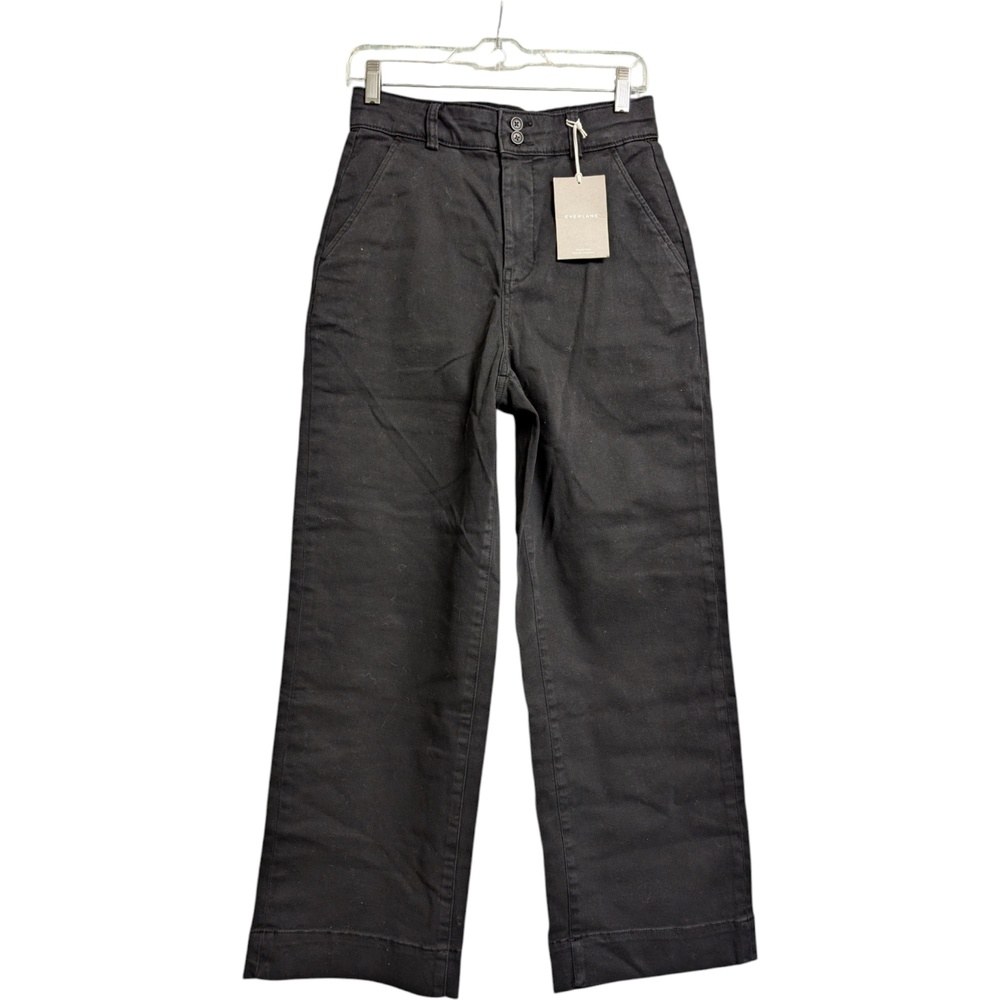 Everlane Black Wide Leg Pants